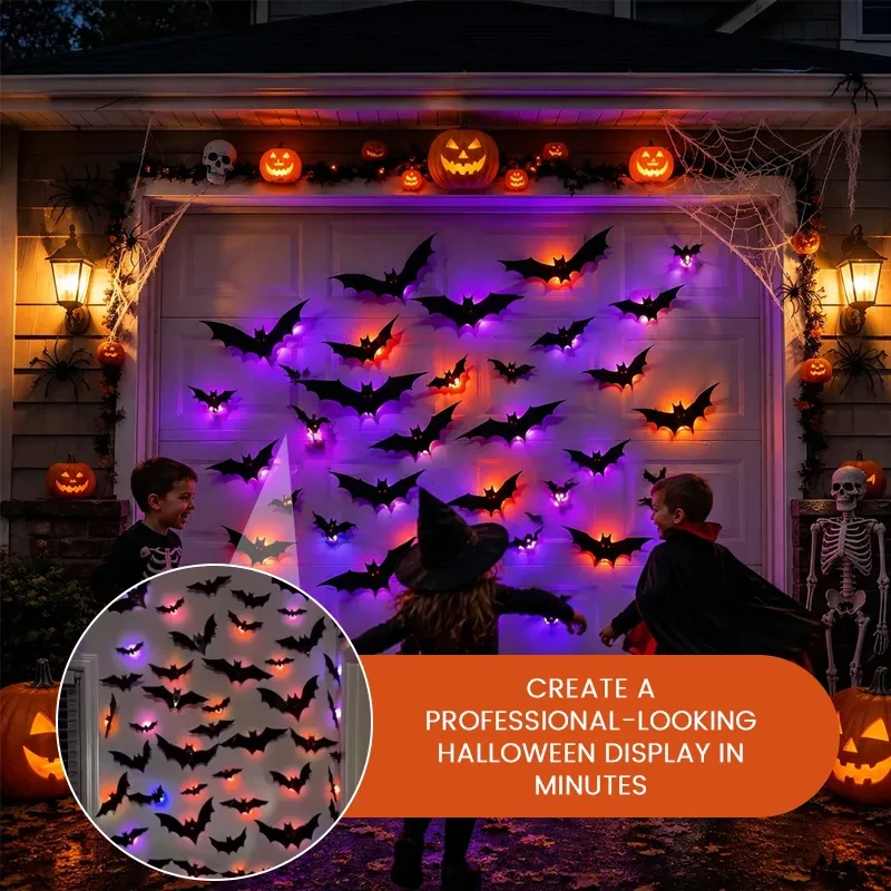 🔥Last Day 49% OFF - LED Glowing Bat Group