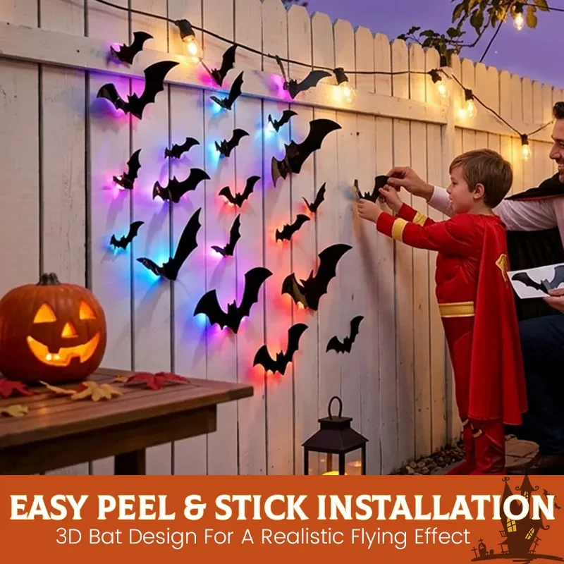 🔥Last Day 49% OFF - LED Glowing Bat Group