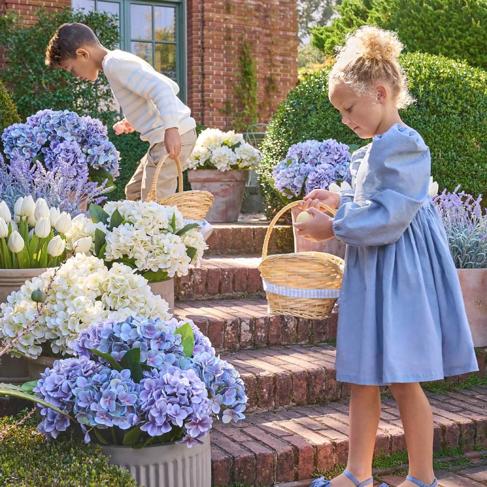 💥Last Day 49% OFF💐Artificial Outdoor Hydrangea Flowers - UV resistant, Waterproof, Windproof