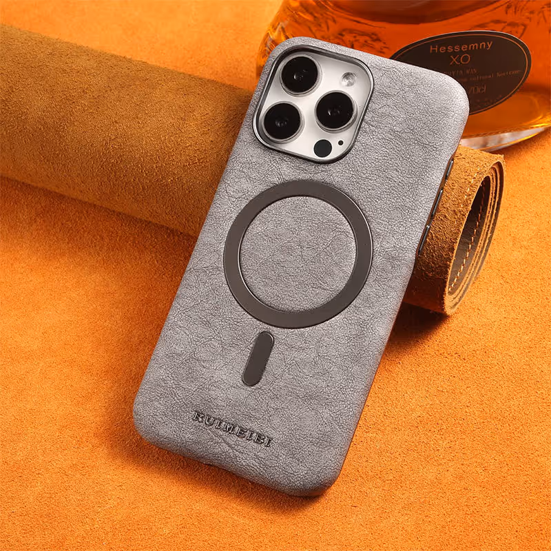 Matte  Premium Leather Case