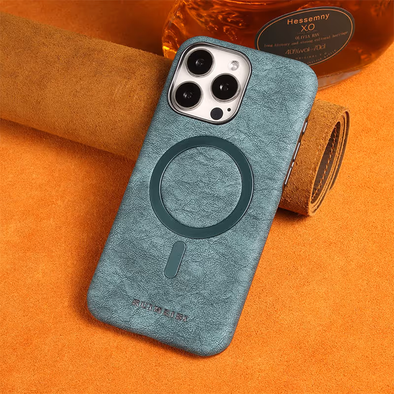 Matte  Premium Leather Case