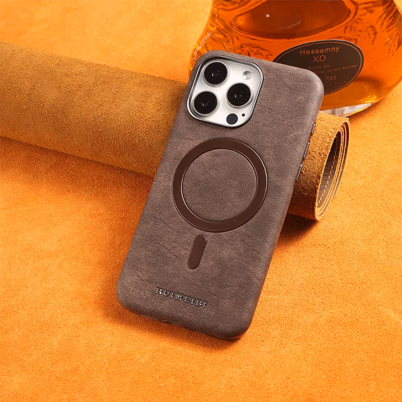 Matte  Premium Leather Case
