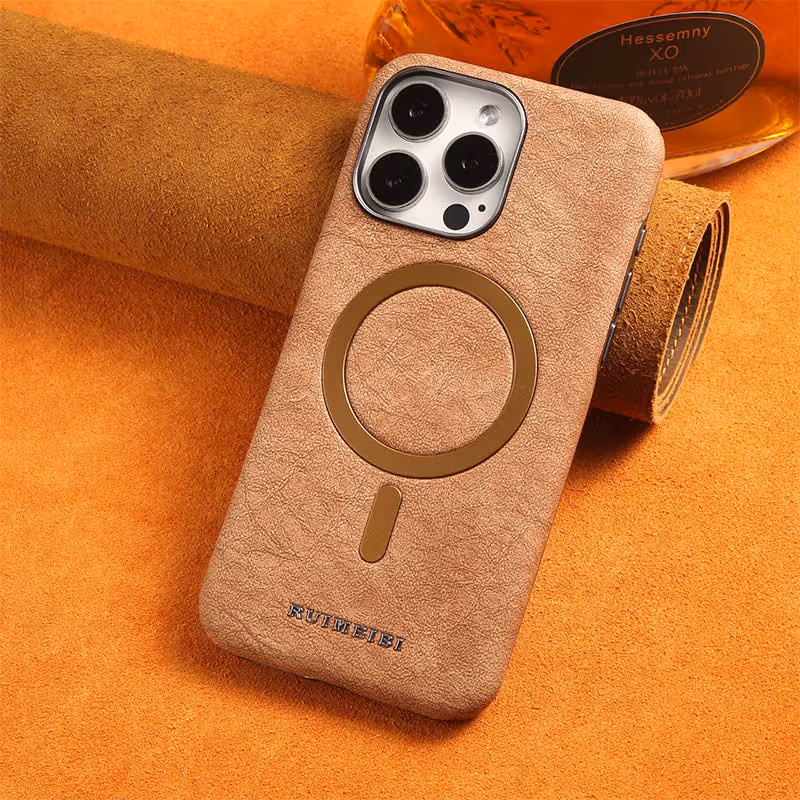 Matte  Premium Leather Case