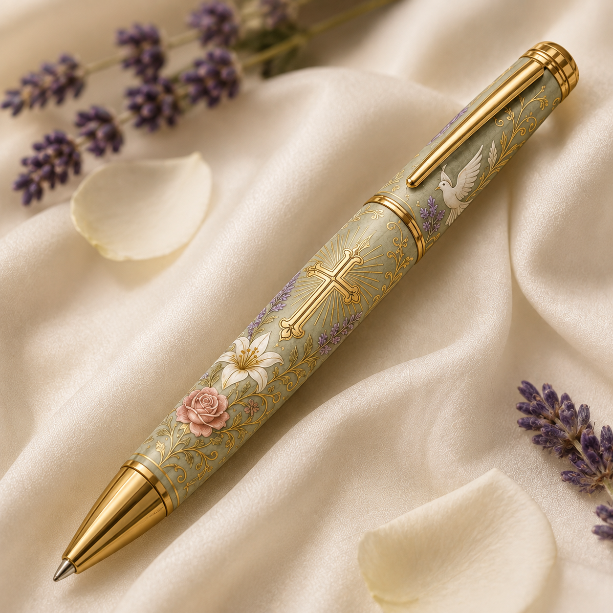 🌿 Faith Garden Christian Inspirational Pen
