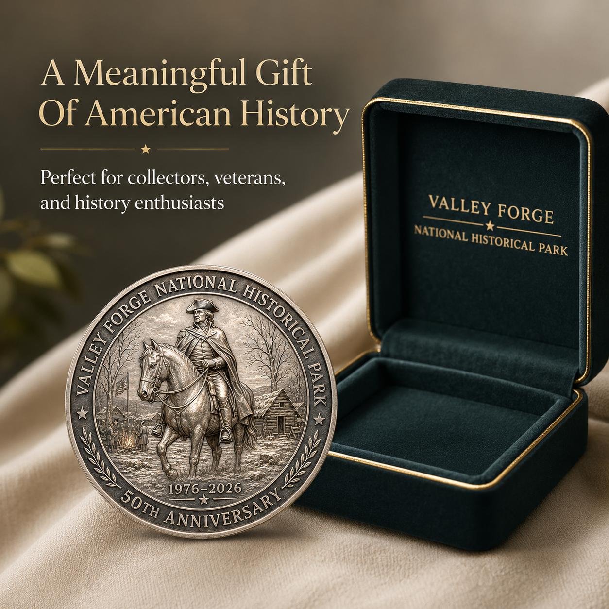 🏛️ Valley Forge 50th Anniversary Commemorative Coin