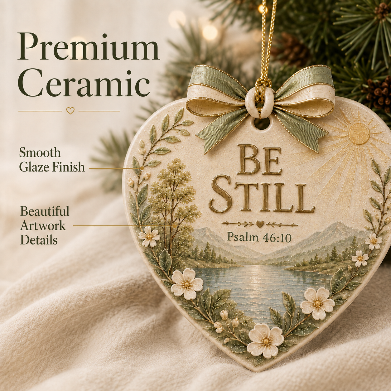 ✝️ Christian Faith x Christmas Ornament