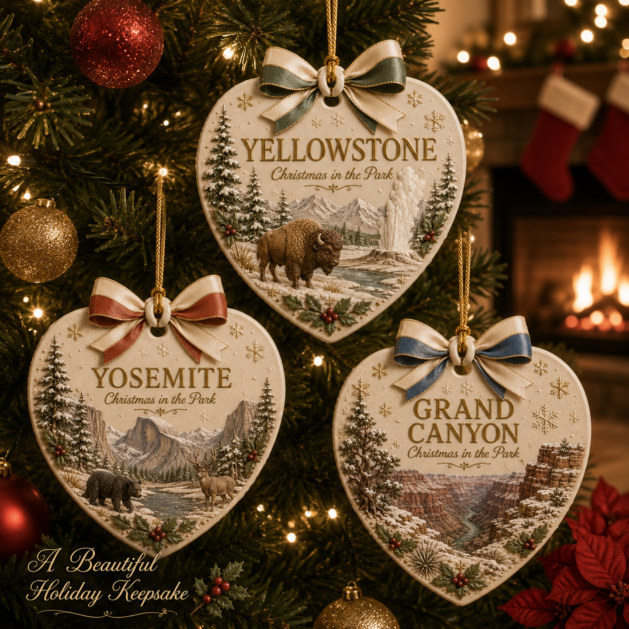 🎄 National Parks x Christmas Ornament