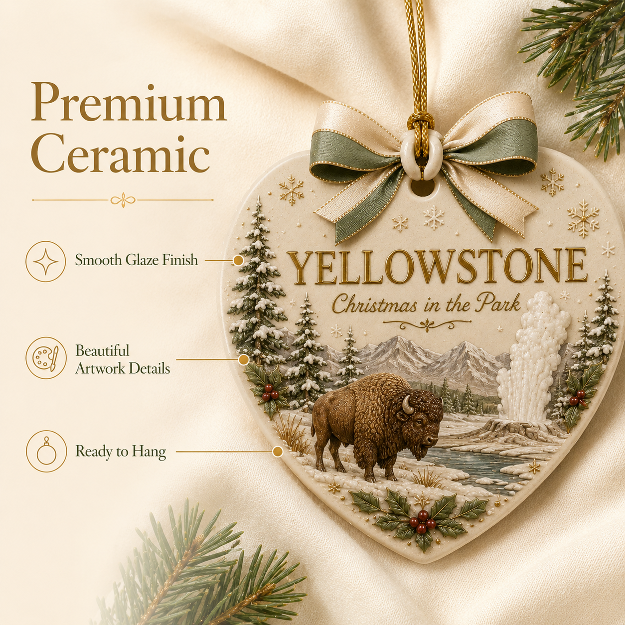🎄 National Parks x Christmas Ornament