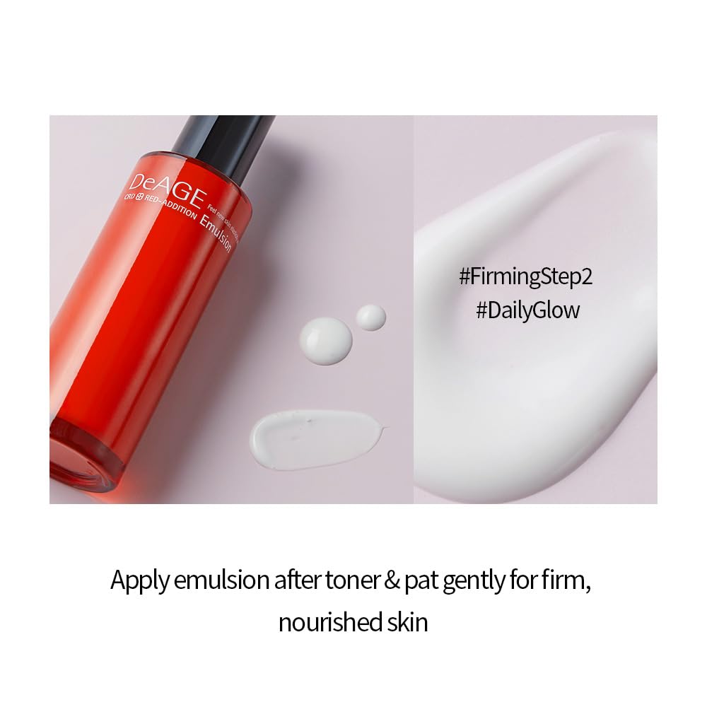 DeAge Red Addition (New Version) Korean Skincare Set