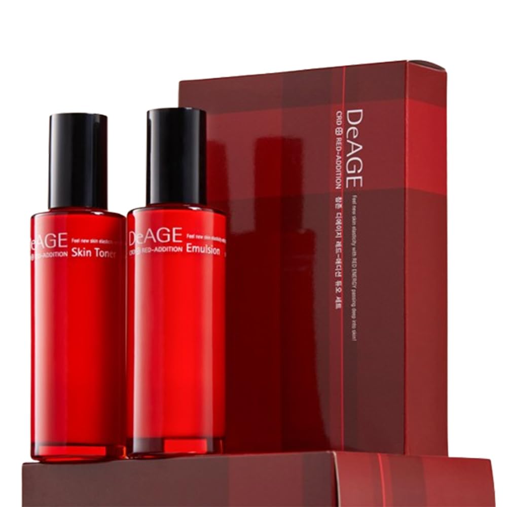 DeAge Red Addition (New Version) Korean Skincare Set