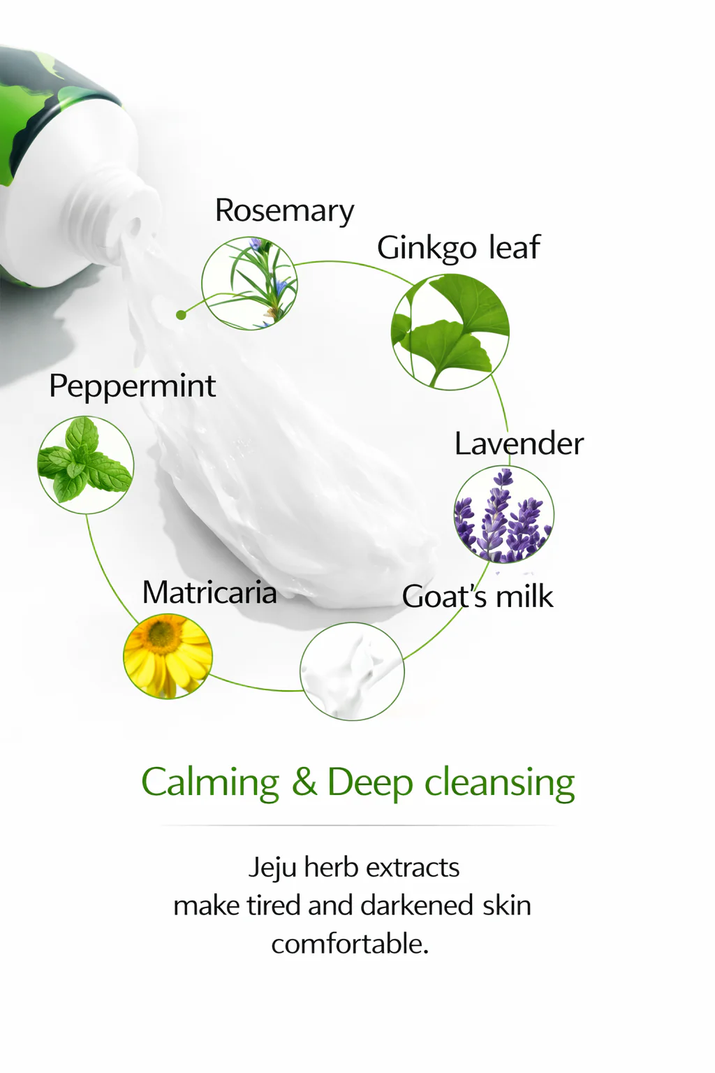 Ginko Natural Cleansing Foam 180ml
