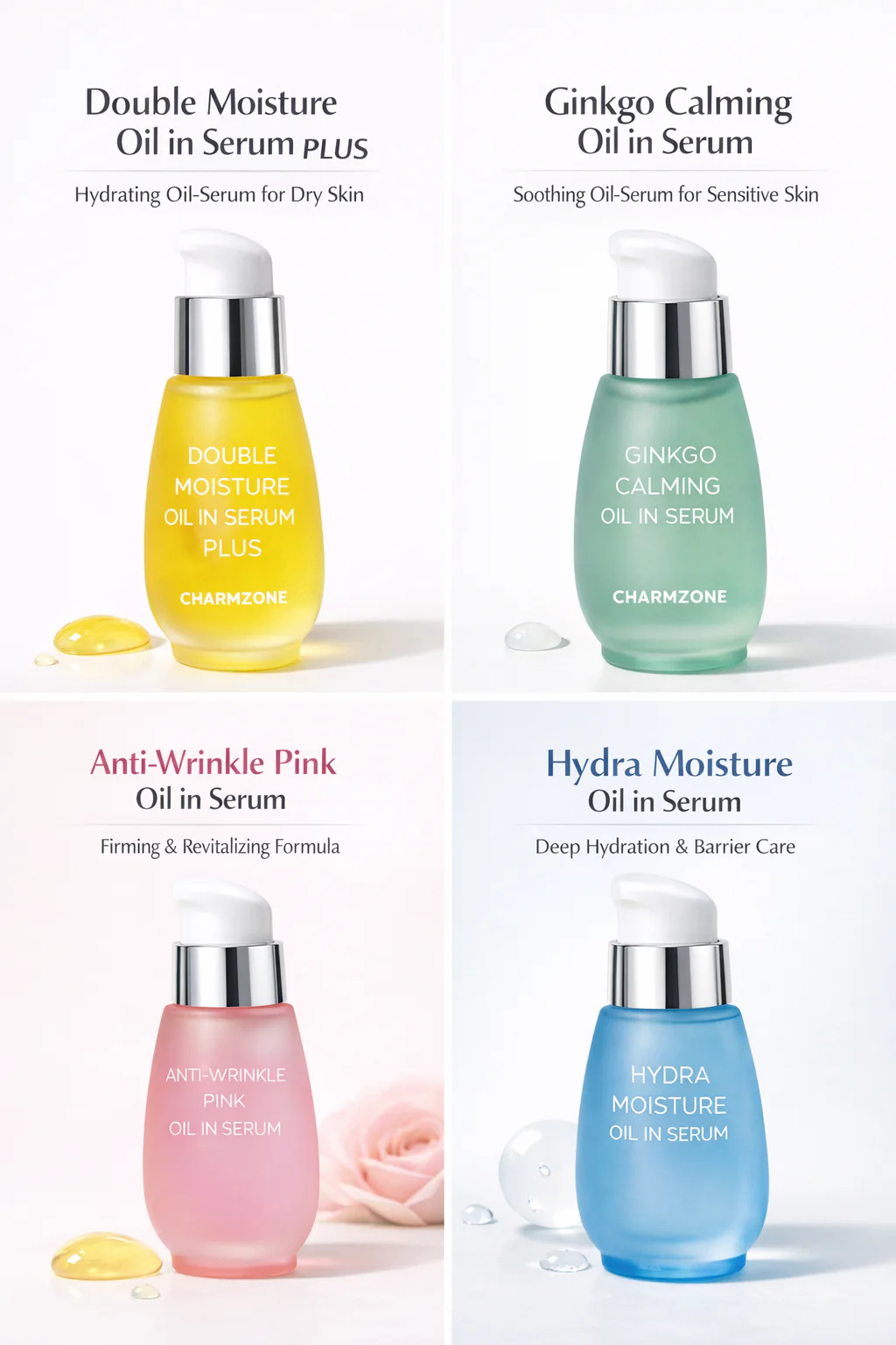 Oil-In-Serum 4-Solution Set (30ml x 4)