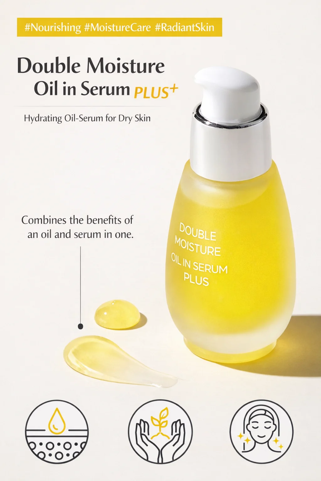 Double Moisture Oil-In-Serum Plus - Deep Hydration