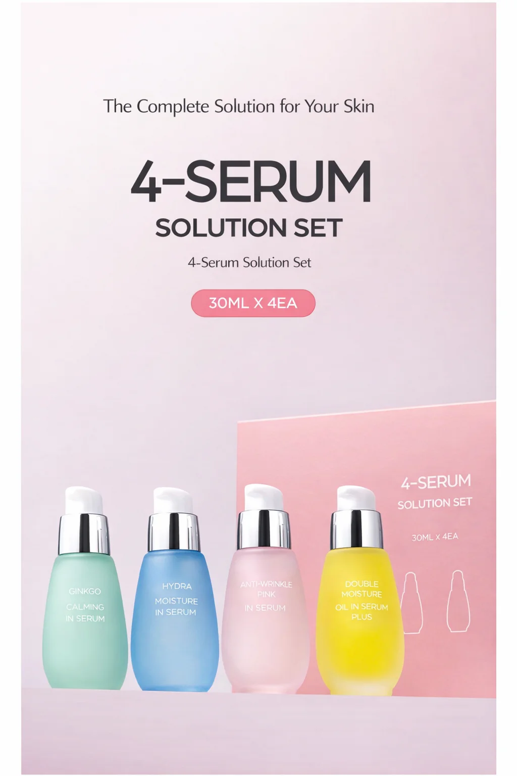 Oil-In-Serum 4-Solution Set (30ml x 4)