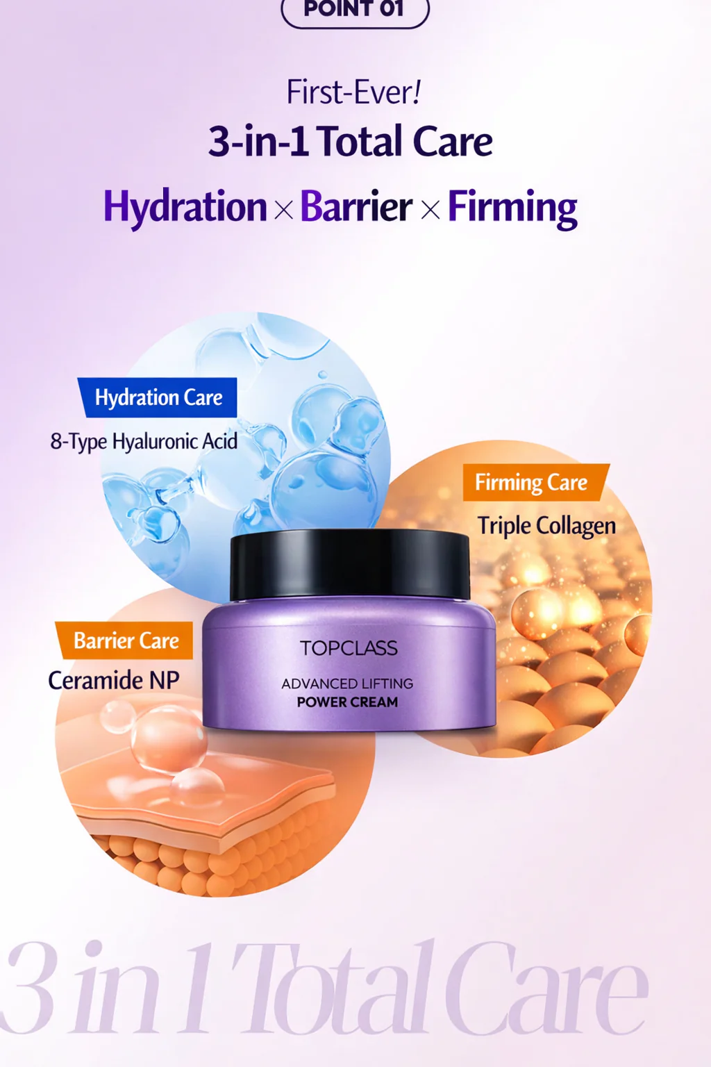 Topclass Advanced Lifiting Power Cream (50ml)