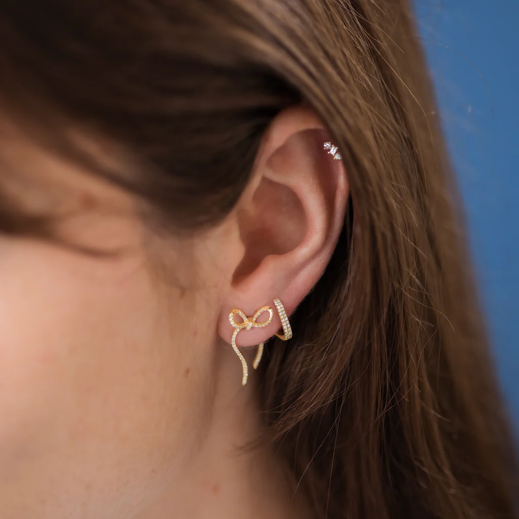 18K Gold Earrings