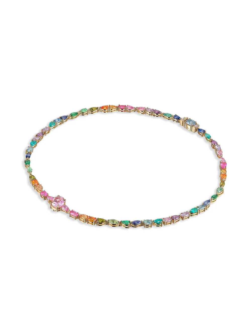 E-010 18kt gold vermeil Rainbow Spectra necklace