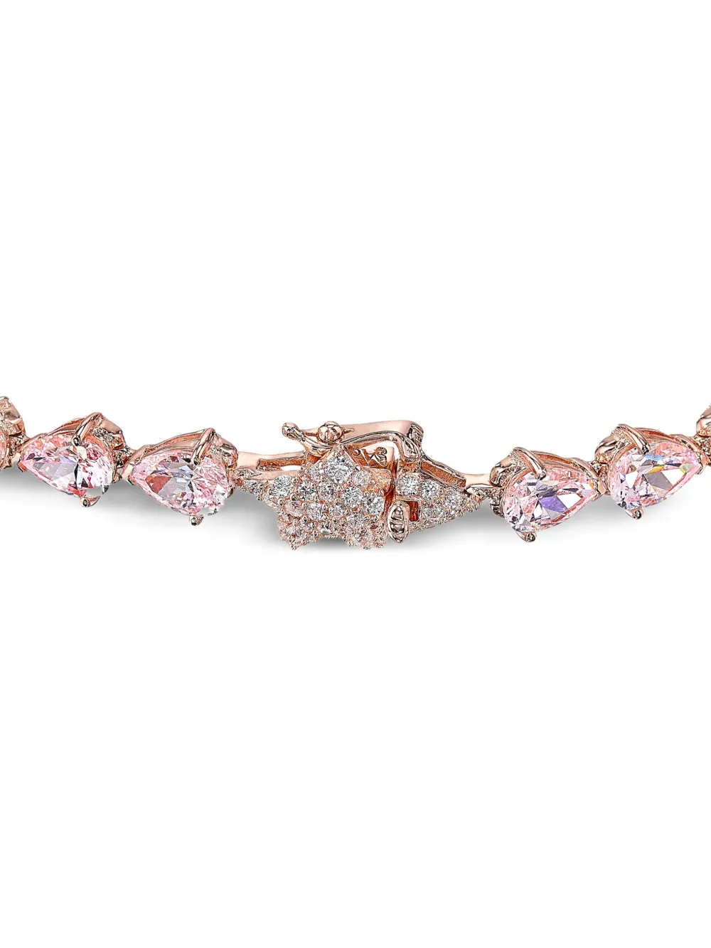 E-007 18K rose gold vermeil Fuchsia Nova necklace