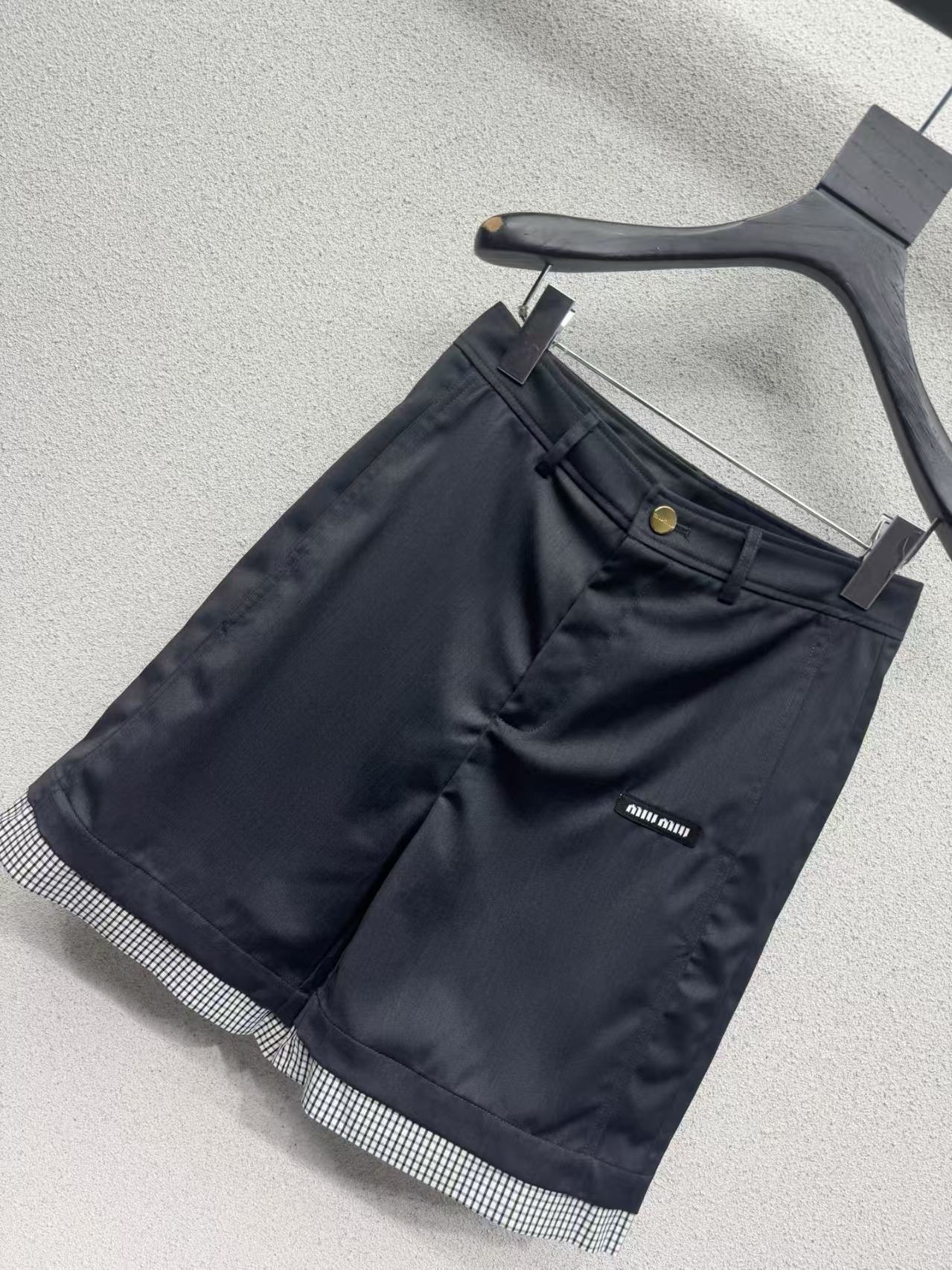 Mi-style suit Bermuda shorts,