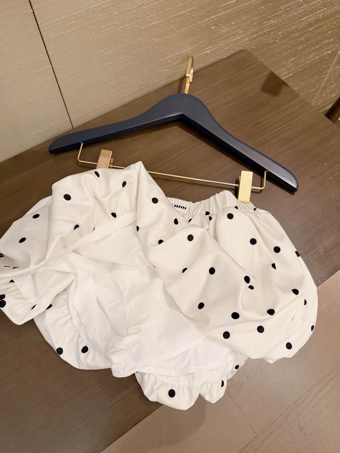 Mi polka dot bud skirt-pants