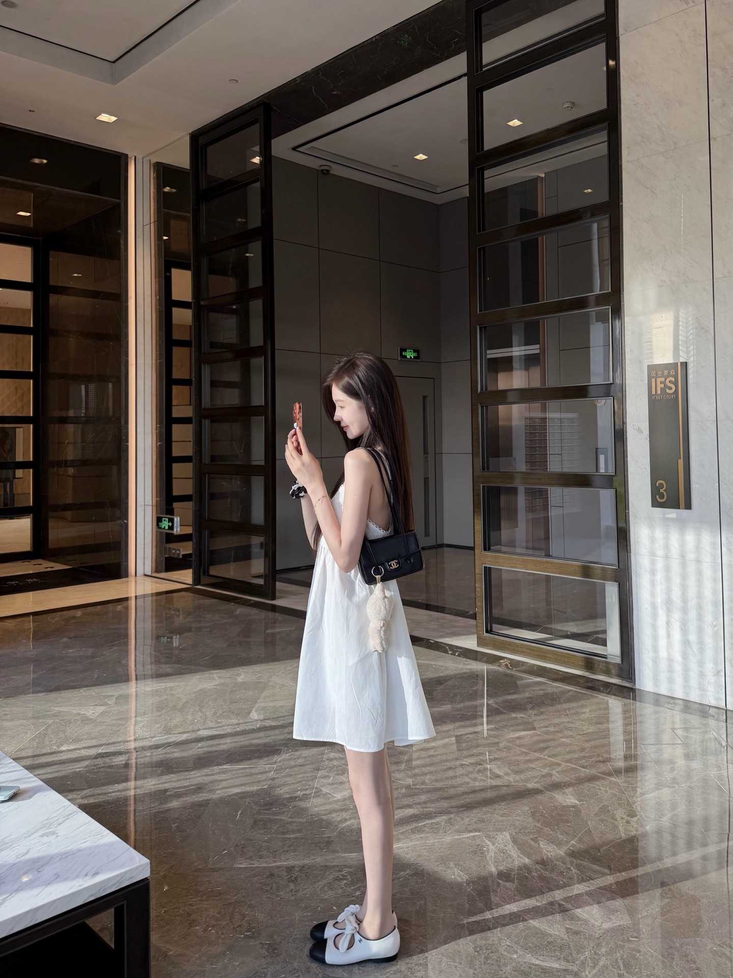 MI Logo Camisole Shirt-fabric Dress