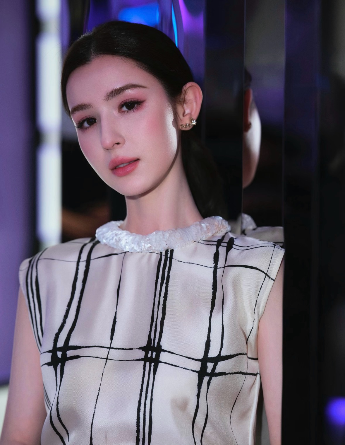 Cha** Haute Couture Silk Sleeveless Top