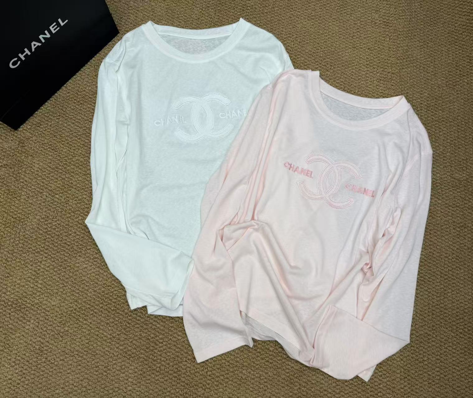 Cha New 3D Re-embellished Sun Protection T-shirt