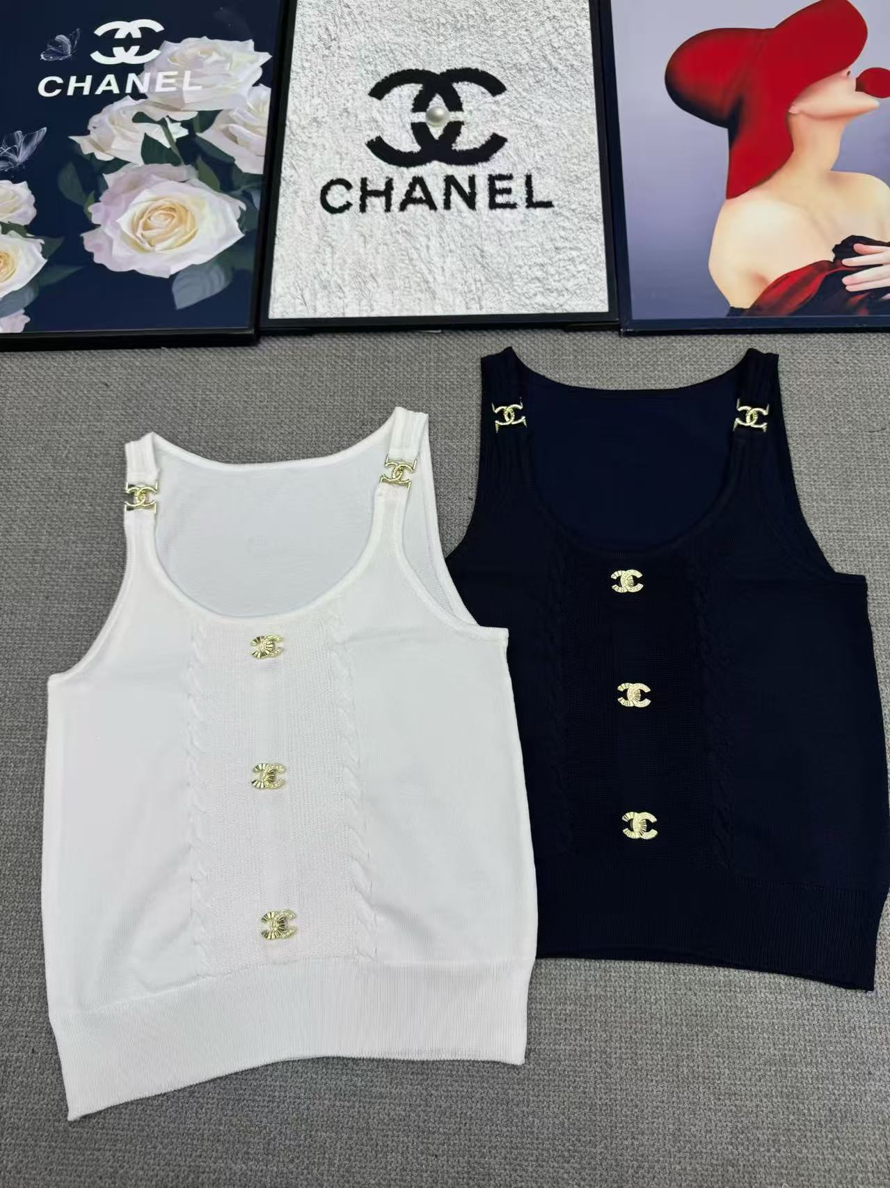 CC Metal-CC Knit Tank Top