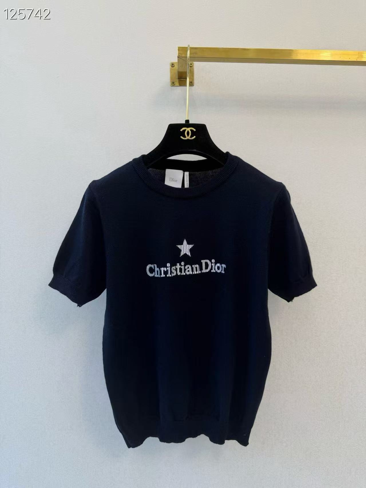 DD Star Logo Short Sleeve Knit T-shirt