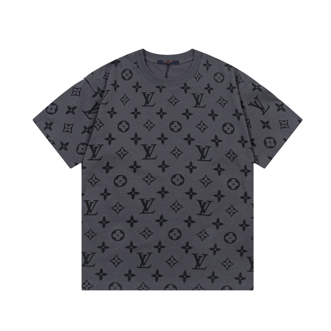 1V Full printed presbyopia short sleeved T-shirt