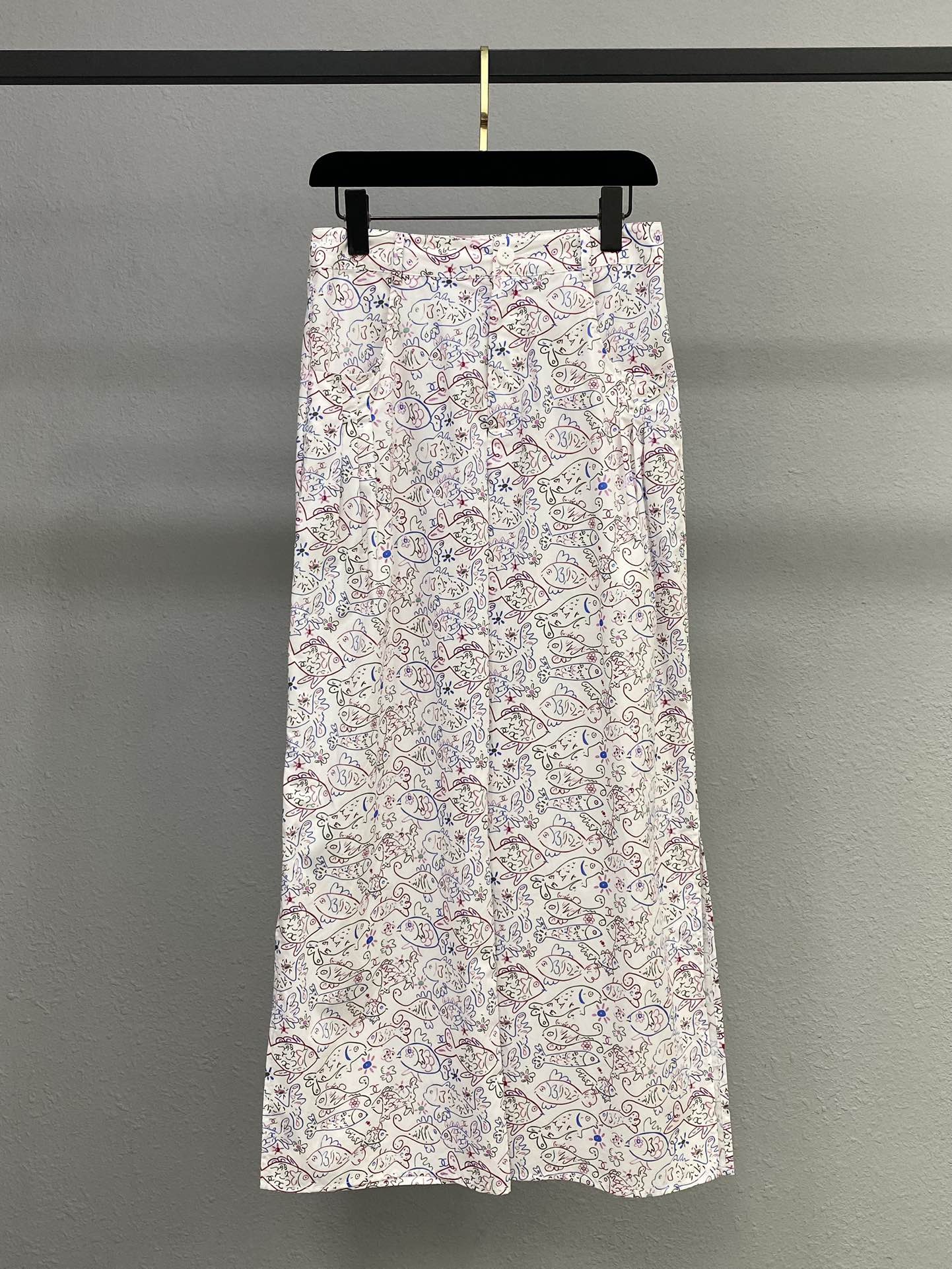 XX Full printed graffiti pants