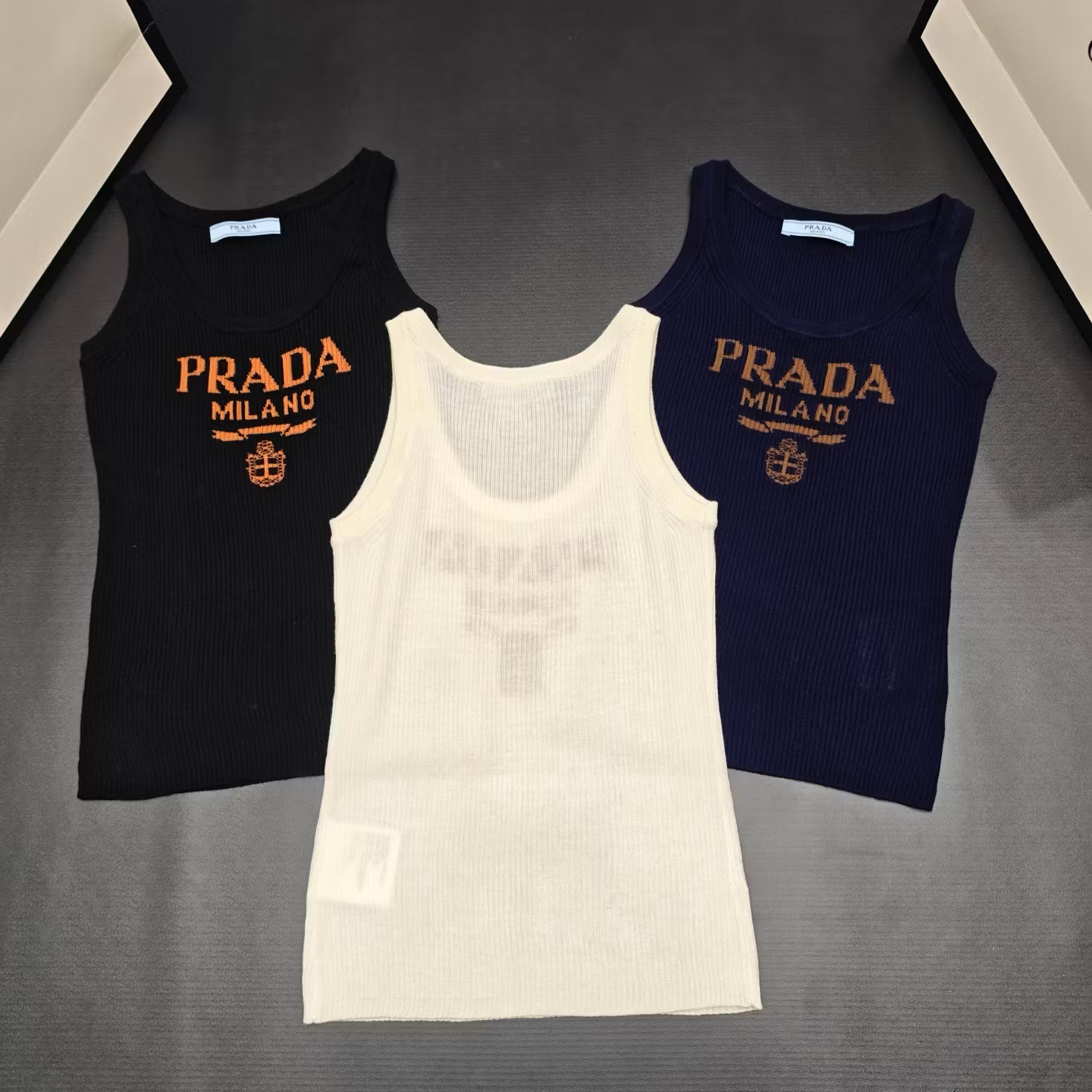 P Effortless Ribbed Tank Tops