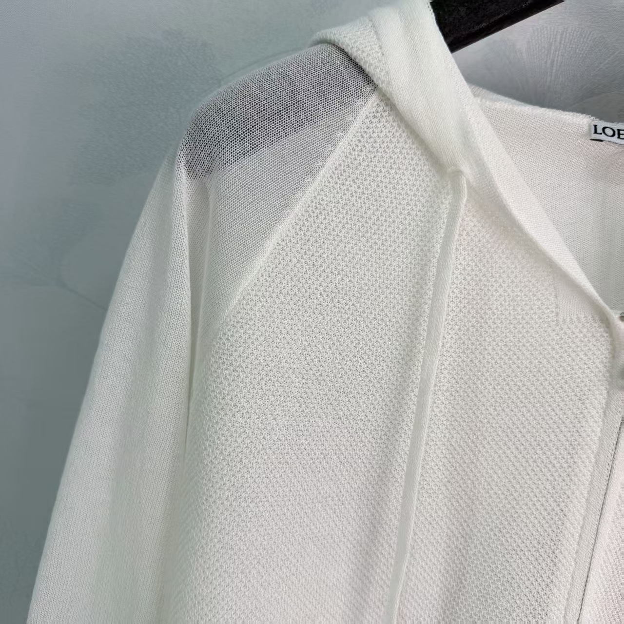  LOE* 2026 Early Autumn New Hooded Zipper KnitLong Sleeve Cardigan