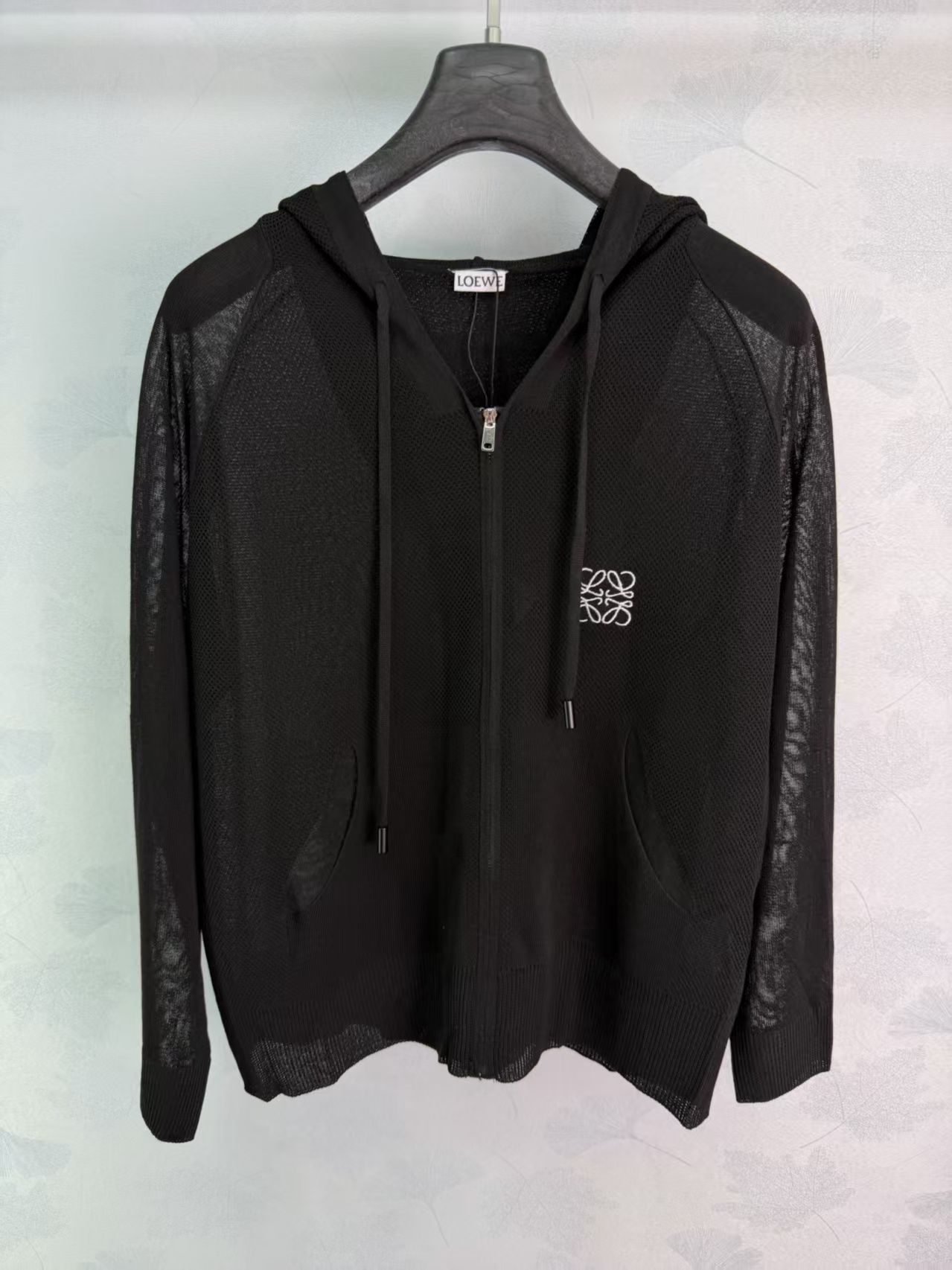  LOE* 2026 Early Autumn New Hooded Zipper KnitLong Sleeve Cardigan