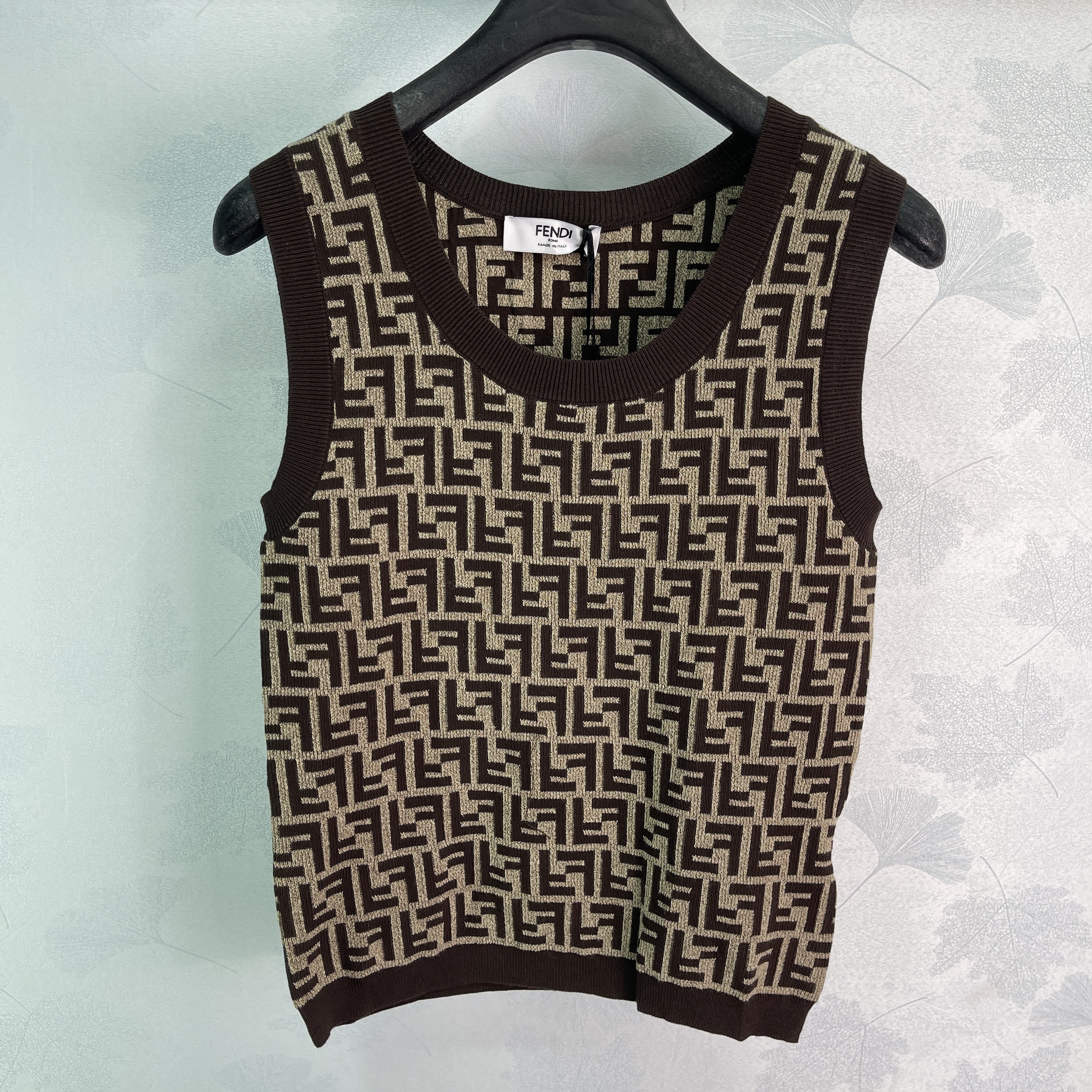FE* 2026 Spring/Summer New Jacquard Knit Vest