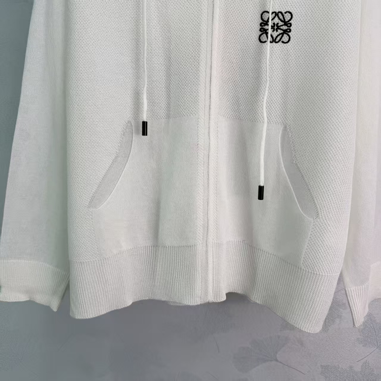  LOE* 2026 Early Autumn New Hooded Zipper KnitLong Sleeve Cardigan