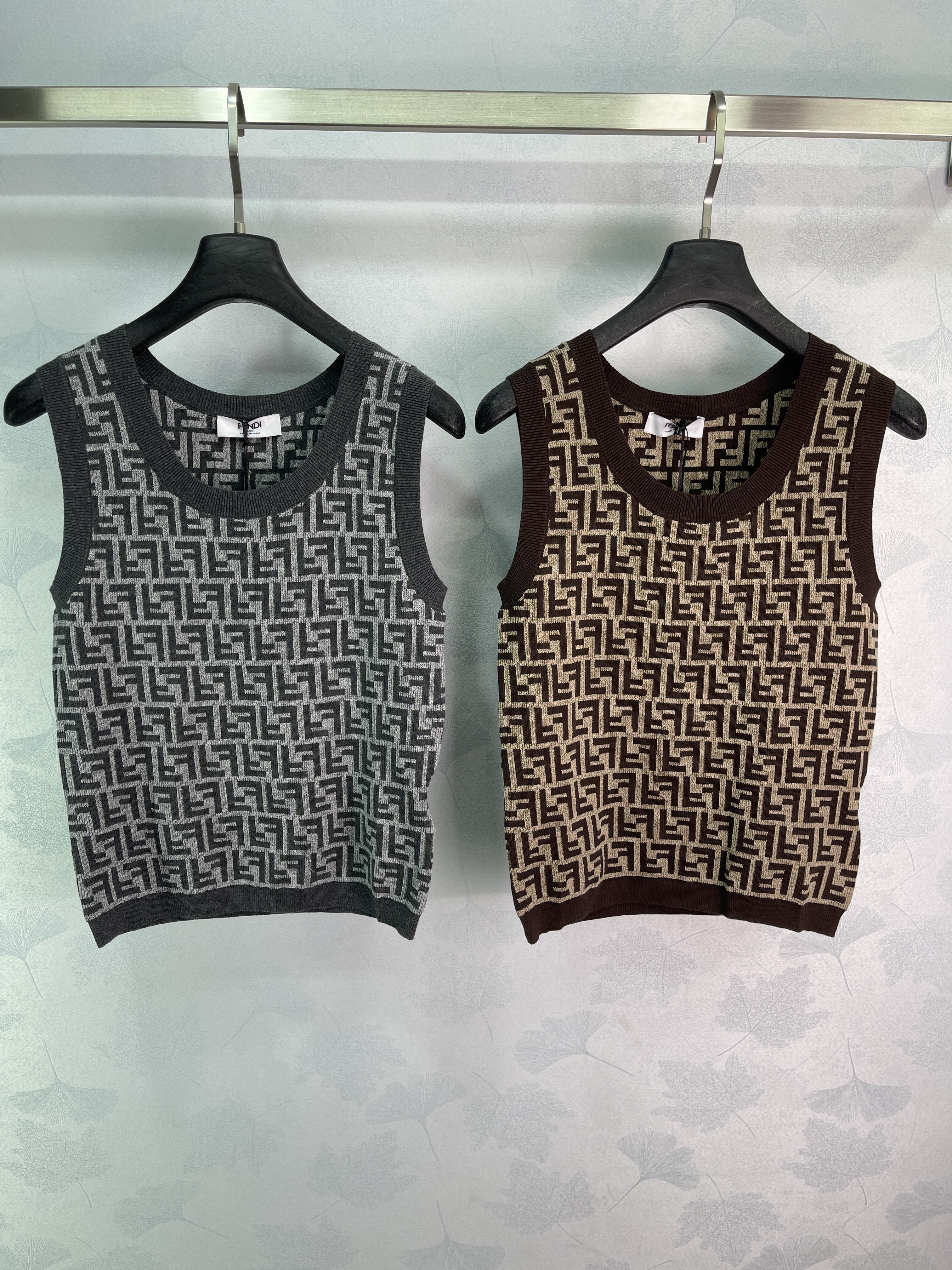 FE* 2026 Spring/Summer New Jacquard Knit Vest