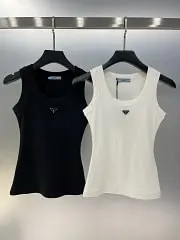 P3D Triangle Logo Knit Tank Top