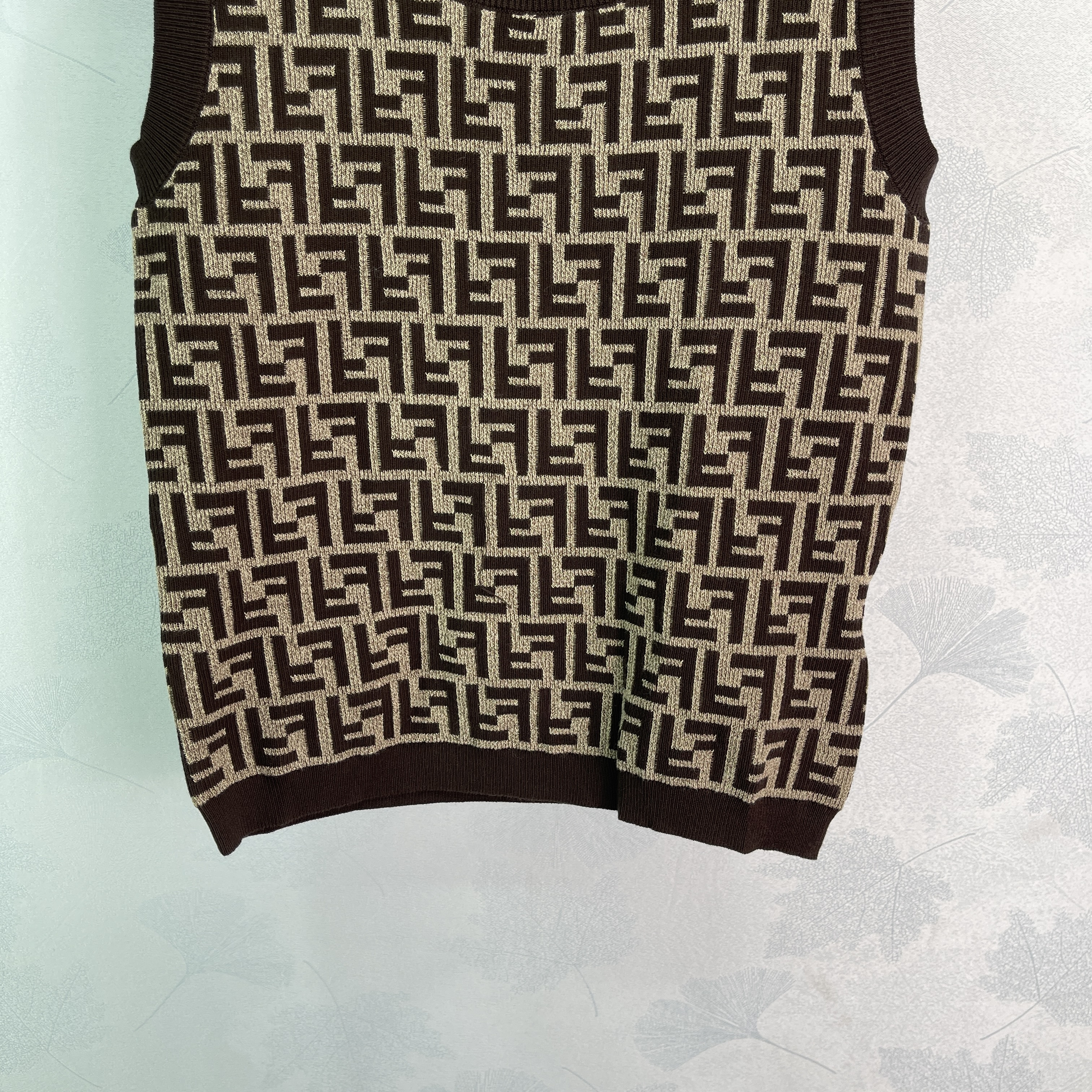 FE* 2026 Spring/Summer New Jacquard Knit Vest