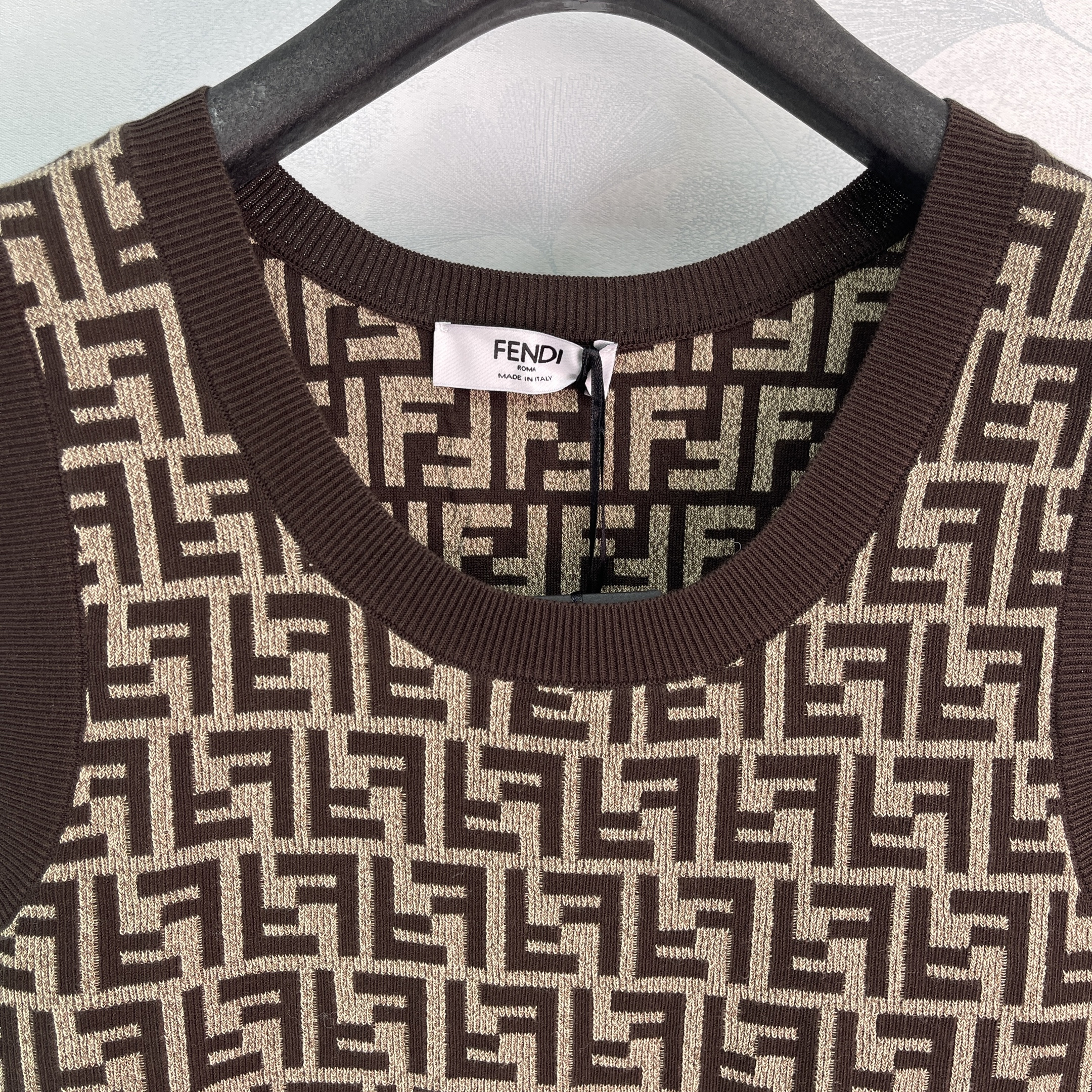 FE* 2026 Spring/Summer New Jacquard Knit Vest