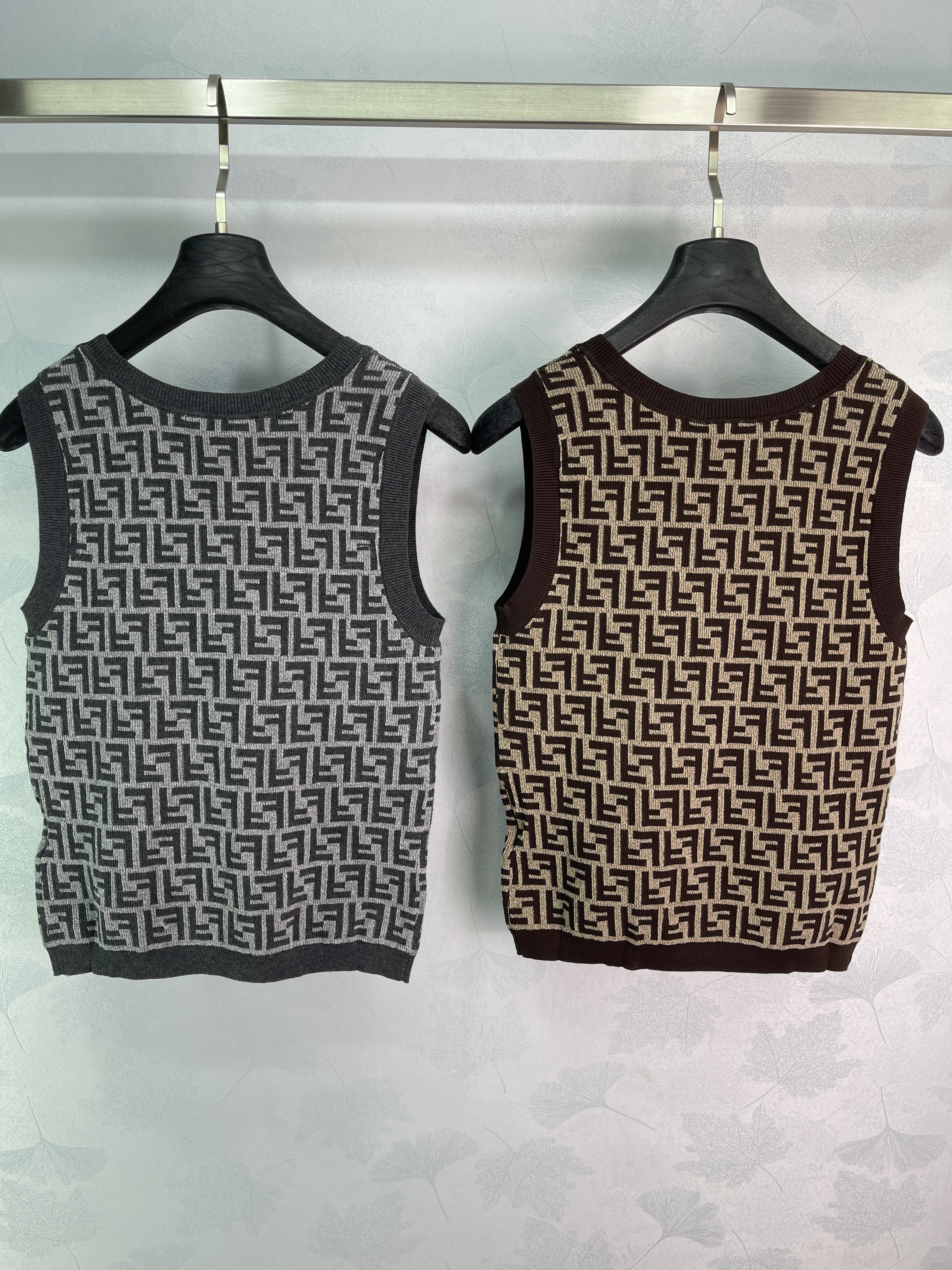 FE* 2026 Spring/Summer New Jacquard Knit Vest