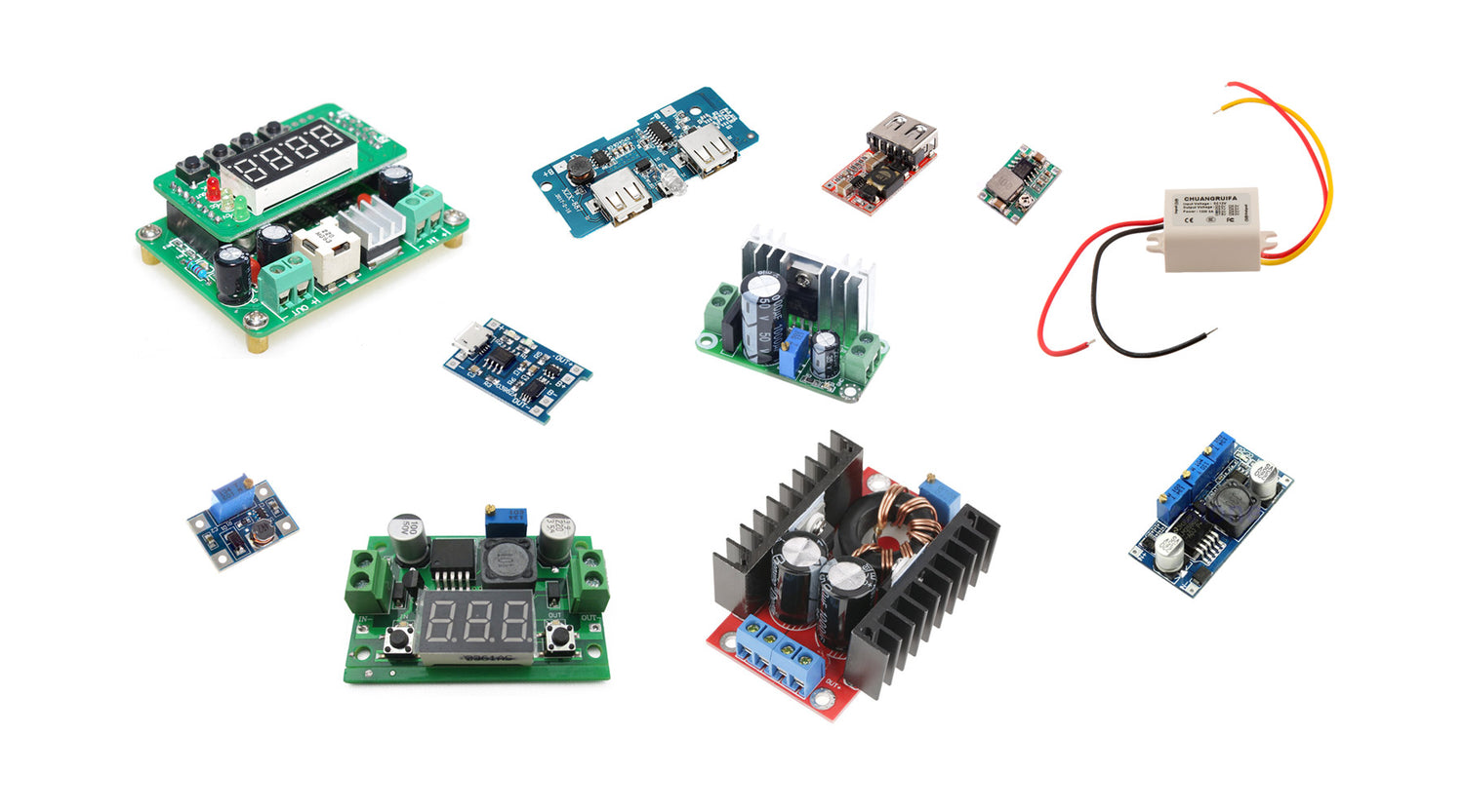 Power Supplies, DC/DC Converters & Voltage Controllers