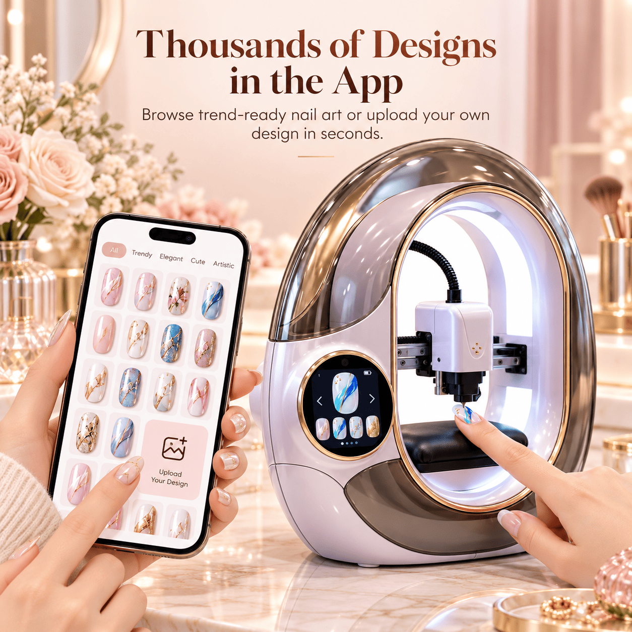 Smart Nail Art Printer-smithpick