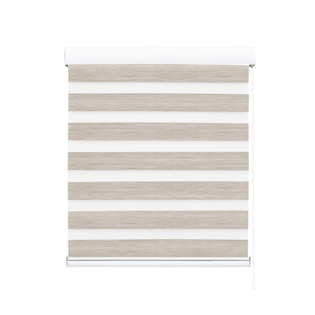  Blackout Zebra Roller Blind Curtains 150x210 Beige
