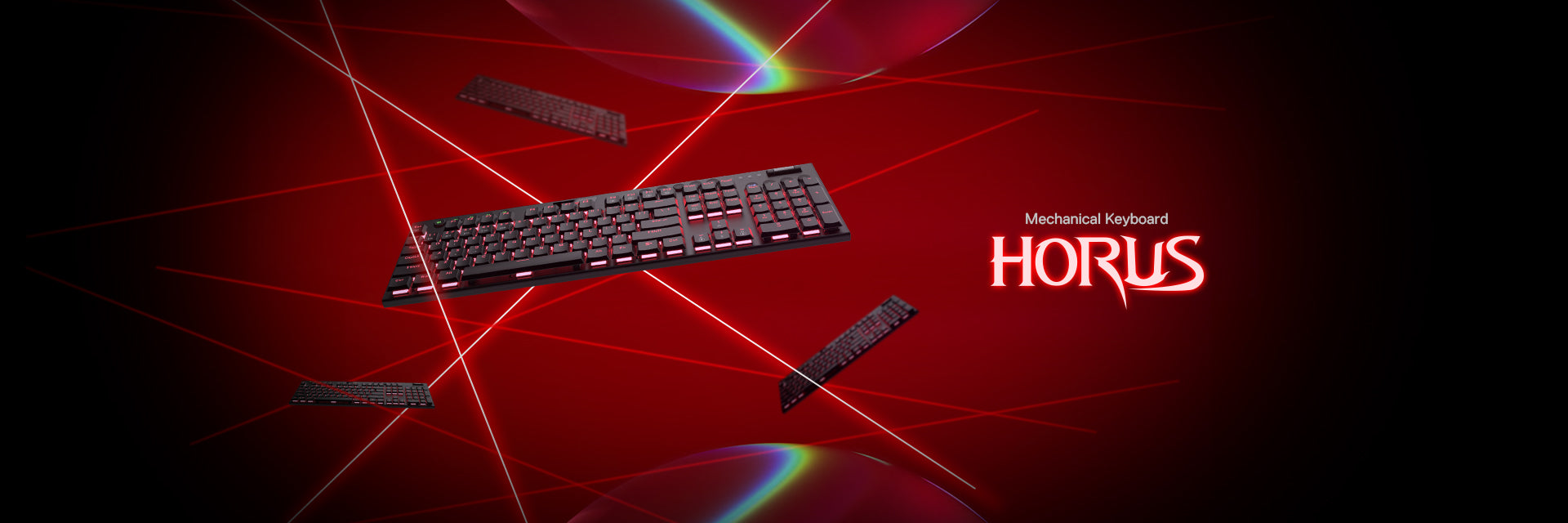 Redragon K618 Horus Wireless low profile mechanical keyboard