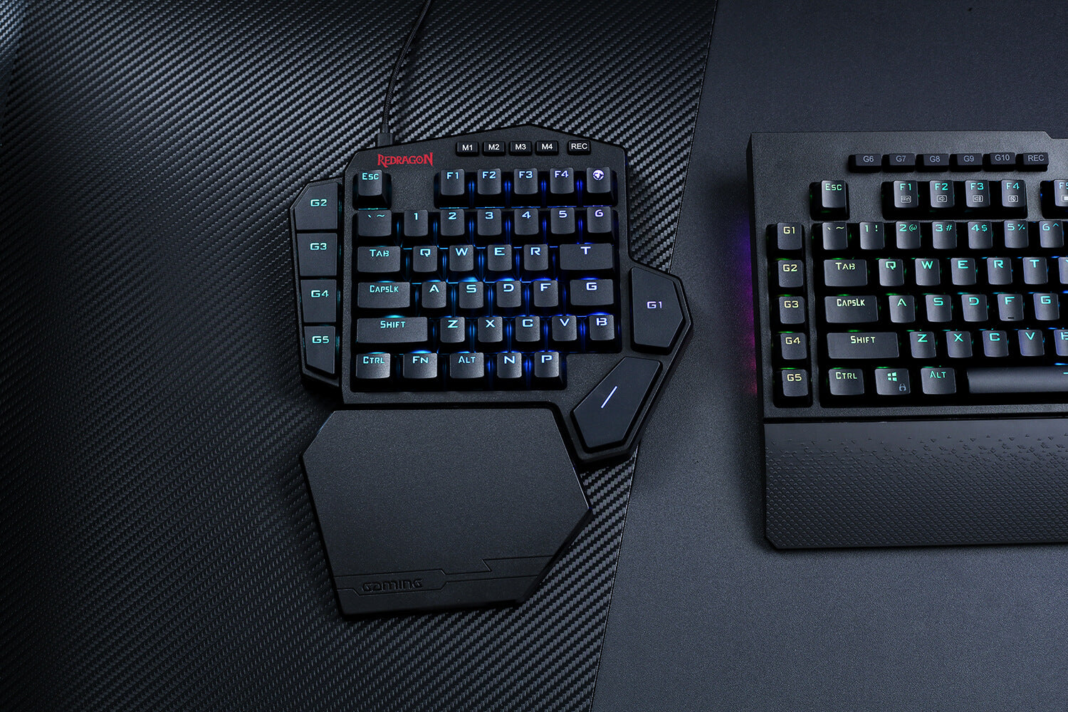 redragon k585 one-handed keyboard one handed mechanical keyboard
