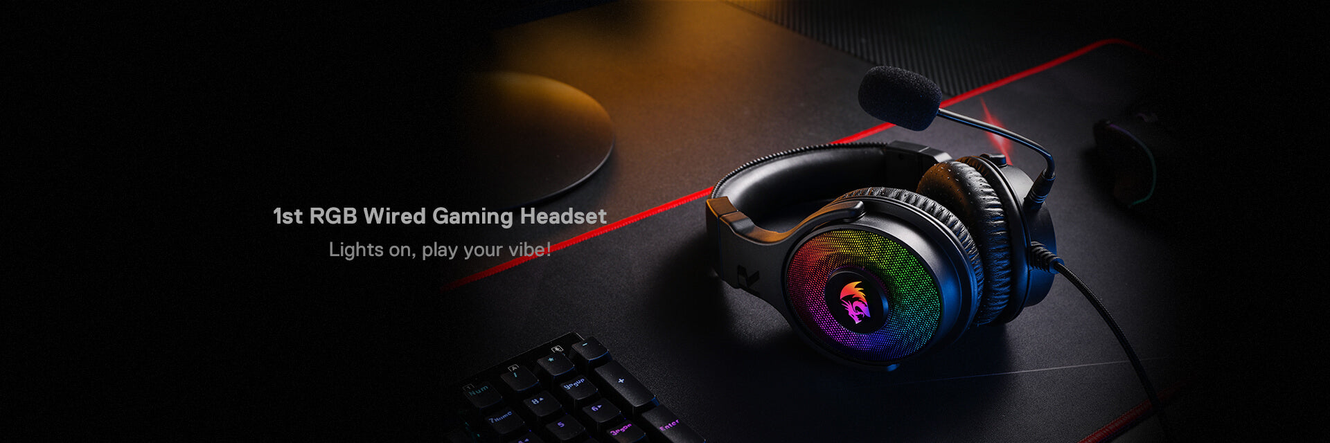 Redragon RGB Wired Gaming Headset
