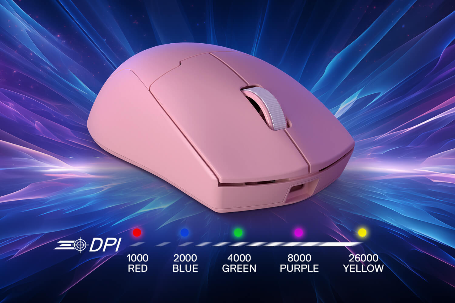 Redragon M918 PRO 3-Mode Wireless Gaming Mouse, 55G Lightweight 26K DPI Gamer Mouse w/Ergonomic Natural Grip Build, Full Programmable Buttons, Software Supports DIY Keybinds & DPI