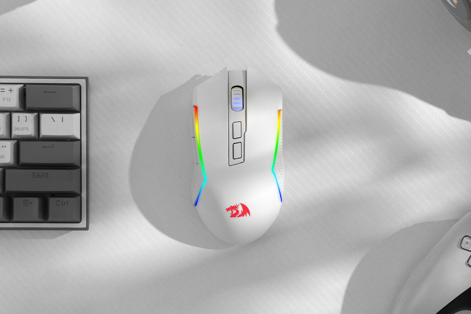 Redragon M693 Wireless Gaming Mouse, 8000 DPI Wired/Wireless Gamer Mouse w/ 3-Mode Connection