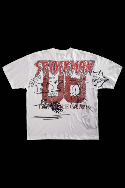 Team Spidey American Classic Oversized Tee in Butter